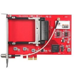 Tbs 6290se dvb-t2/t/c dual tuner dual CI pcie card ( tbs001 )