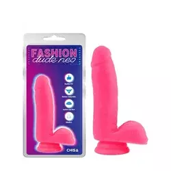 Dildo Dual Density Cock, 17cm, Roze
