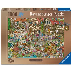 Puzzle 1000 kosov - Potovanje skozi čas, srednji vek