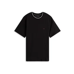 TOMMY HILFIGER Majica črna/bela