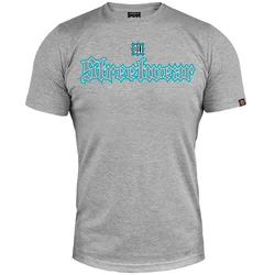 011Shop Muška majica kratkih rukava 011 streetwear blue, Svetlosiva