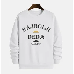 MAFIMI Muški duks Najbolji deda, Beli