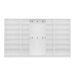 Hanah Home Ormar za hodnik Kale - 8126, 360x210x35 cm, Beli