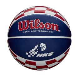 Wilson SENSATION HKS, košarkaška lopta, crvena