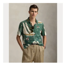 Polo Ralph Lauren za moške. 710971786001 Polo majica Classic Fit Sailboat green (XL), Priložnostno, Zelena, Bombaž, Kratek rokav