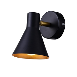 Less Zidna Lampa 1X40W E14 Black Mat