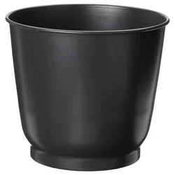 BROKTRAST Saksija, unutra/spolja/tamnosiva, 19 cm