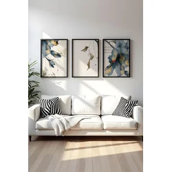 Wallity Uramljena slika Huhu471S, 30x40 cm , 3 dela