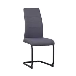 STOLICA siva metal, tekstil