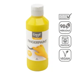 Prstna barva Creall 250 ml - rumena