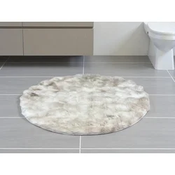 Okrugla Prostirka za kupatilo fi 100cm Bež boja ( VLK000198-bezboja )