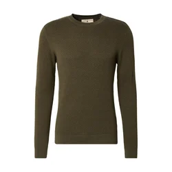 JACK & JONES Muški džemper 12265328, Maslinasti