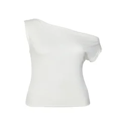 Trendyol Curve Ženska bluza Tbbss25Af00029, Krem