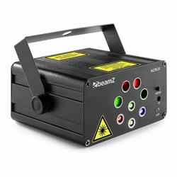 BeamZ Acrux Quatro R/G Party Laser System with RGBW LEDs