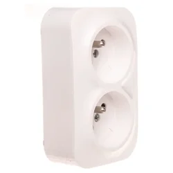 LEGRAND FORIX Dvojna vtičnica z/brez 16A bela 782419