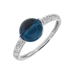 DIAMANT LETERNEL Prstan srebrna
