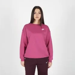 NIKE Duks nsw club flc ovrszd crew lbr W