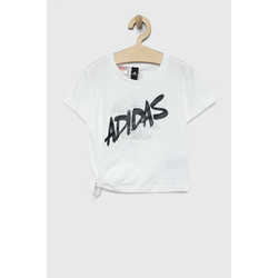 ADIDAS SPORTSWEAR Tehnička sportska majica Dance, crna / bijela