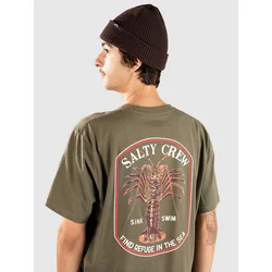 Salty Crew Spiny Standard T-Shirt dusty olive