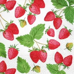 Serviete za decoupage Fresh Strawberry - 1 kos