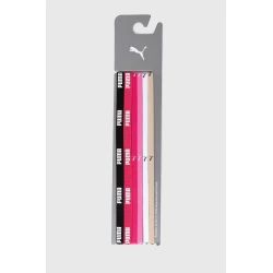 Naglavni trakovi Puma 6-pack črna barva, 053452