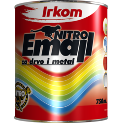 Nitro emajl narandžasti 0.75l Irkom