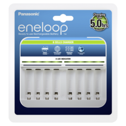 Panasonic Eneloop 8 Cells Punjač without Accus