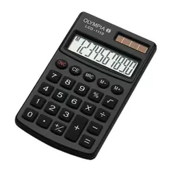 OLYMPIA Kalkulator LCD 1110 Black