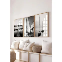 Č-300717 - 5070 Višebojni dekorativni set slika (3 komada)