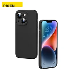 Pisen Maska za mobilni telefon iPhone 14 Plus, Crna