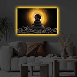 Zidna slika sa LED osvjetljenjem 4570KTLGDACT - 029, 45x70 cm