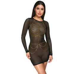 Cottelli Luxurious Body Chain 2450445 Golden
