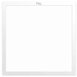FSL LED Panel, 600×600 mm, 42 W, 6500 K, Beli