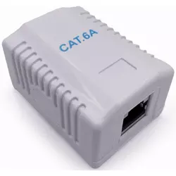 Gembird Adapter NCAC-1F6A-01, 1 port CAT6A FTP