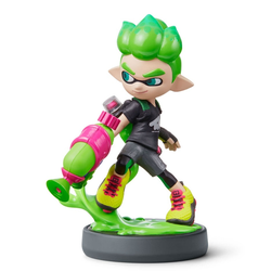 Figurica Nintendo amiibo Splatoon - Inkling Boy - neonsko zelena