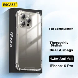 Escase Maska za mobilni telefon iPhone 16 Pro, Providna