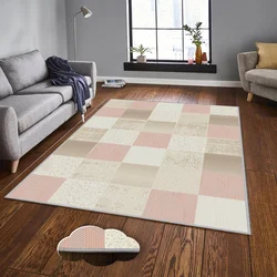 Conceptum Hypnose Tepih Eexfab1132, Pravougaoni, 120 x 180 cm, Krem-roze