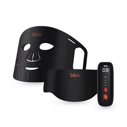 Silkn Maska za lice i vrat Dual LED, Crna