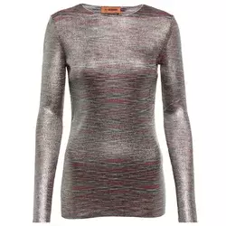 Missoni Ženski džemper DS22WN1JBK017V-FM0BU, Sivi