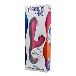 Alive Rabbit vibrator Caribbean Shine Pink