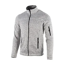 Dukserica dynamic od flisa muška siva vel.l
