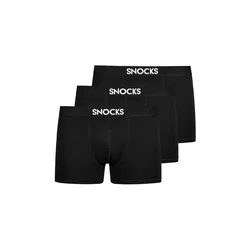 SNOCKS Boksarice  črna