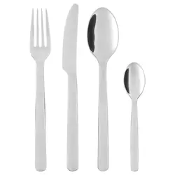 IKEA 365+ Pribor za jelo, 24 del., nerđajući čelik