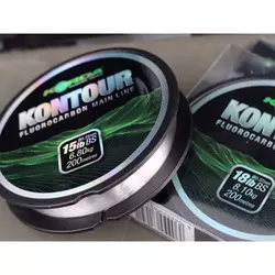 KONTOUR FLUORCARBON 15lb 0.35mm 200m (KFLU02)