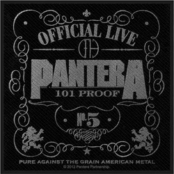 Pantera 101% Proof (Retail Pack) Našitek za šivanje 100 x 100 mm