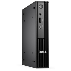 DELL PC Pro Micro QCM1250//TPM/i7-14700T/8GB/512GB SSD/90W Type-C/WLAN/Kb/Miška/W11 Pro/3Y PS NBD
