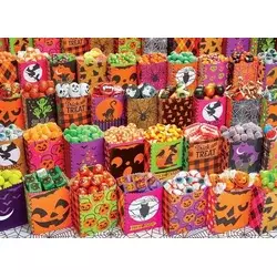 Cobble Hill Puzzle Halloween bonboni 500 kosov