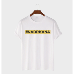 MAFIMI Ženska majica Nadrkana, Bela