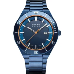 Bering 14443-797 Mens Watch Solar Watch 43mm 10ATM