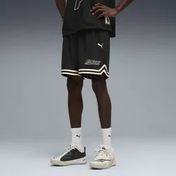 PUMA x REPRESENT Oversized Shorts Men, Men, Black, M